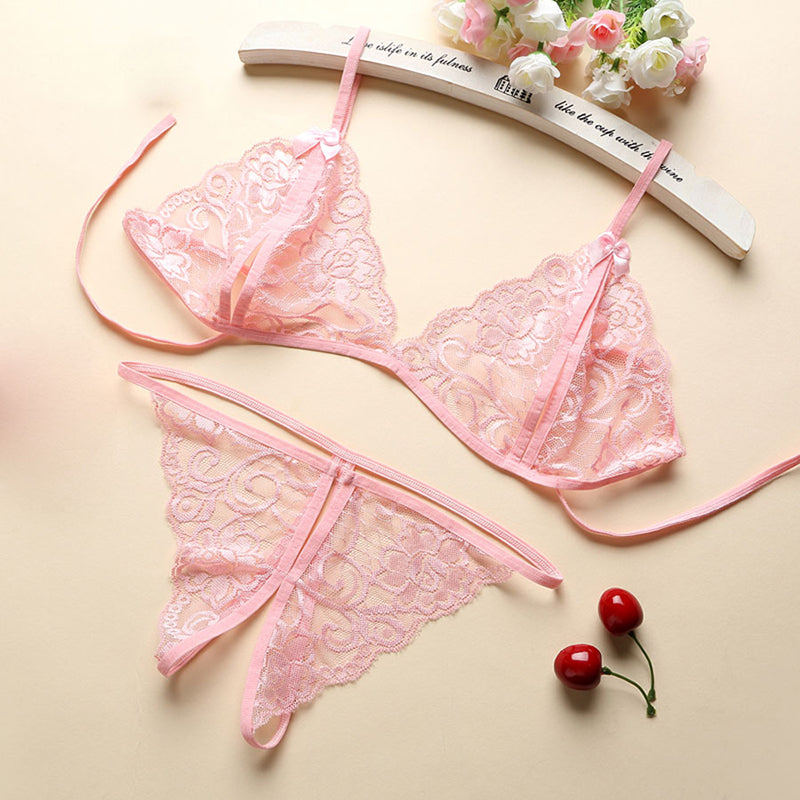 Sexy Lingerie Chiffon Set