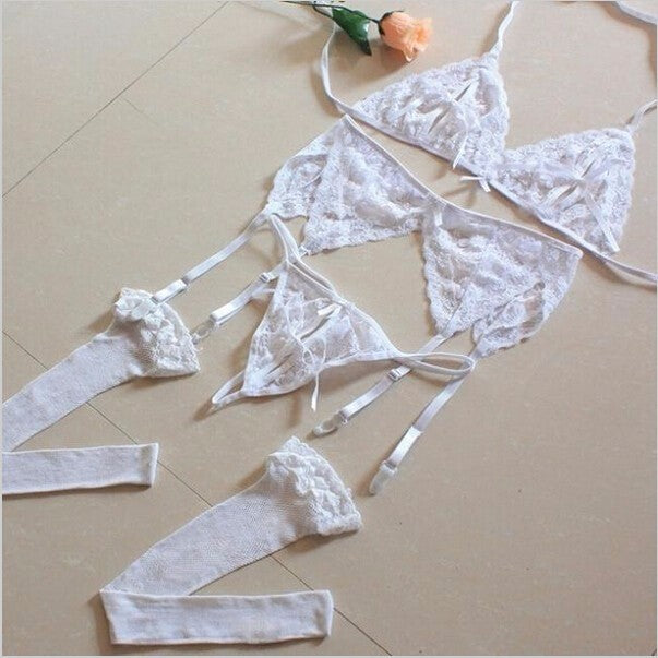 Sexy Lingerie Chiffon Set