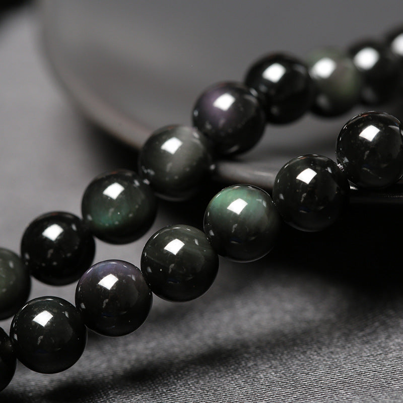 Crystal Obsidian Bracelet