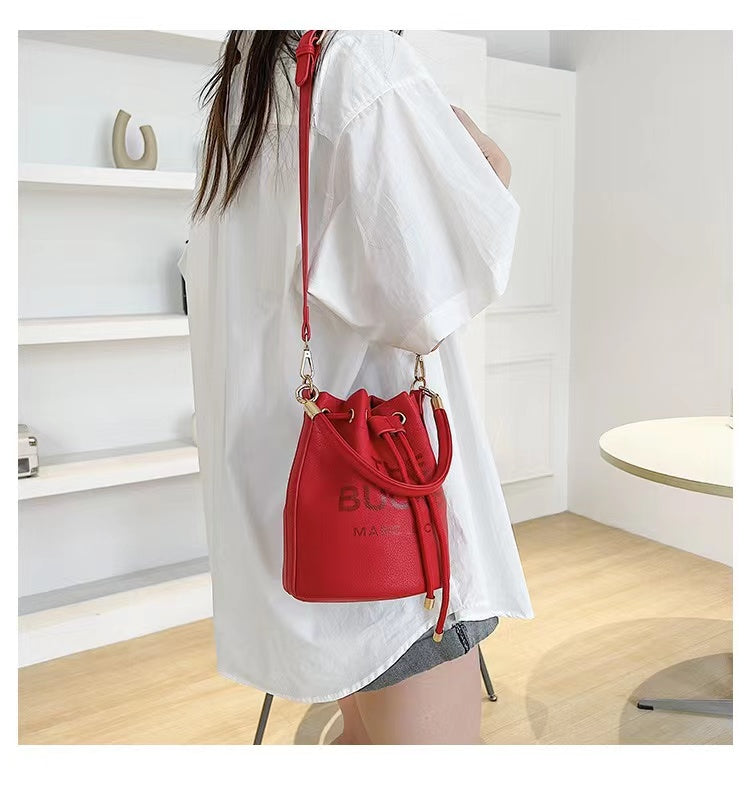 Crossbody Bucket Shoulder Bag