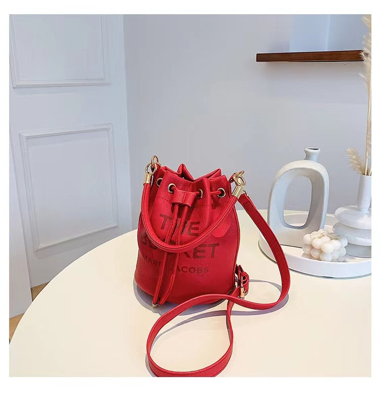 Crossbody Bucket Shoulder Bag